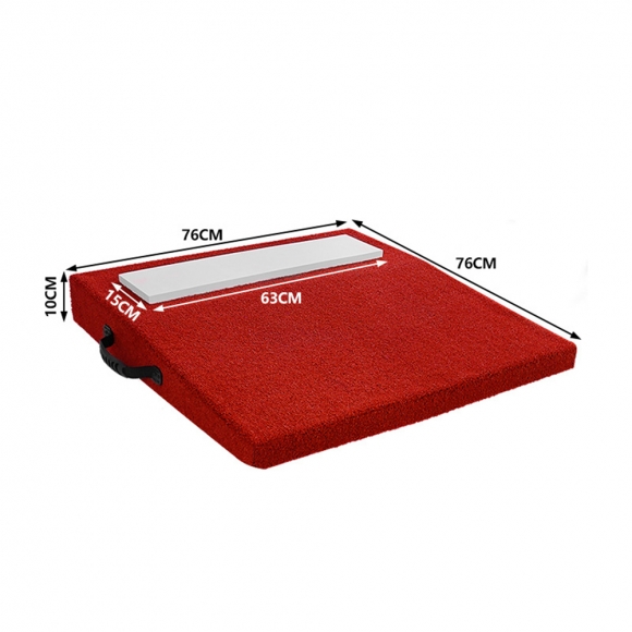 투수 마운드 연습 훈련 매트(색상)