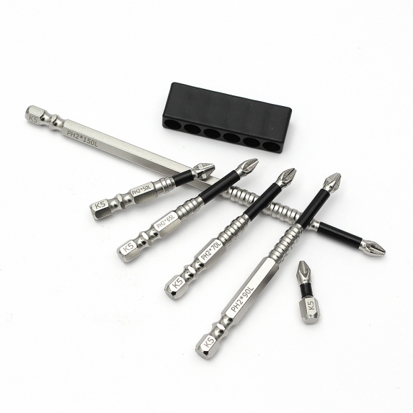 공구존 십자 드라이버 비트 6종 세트