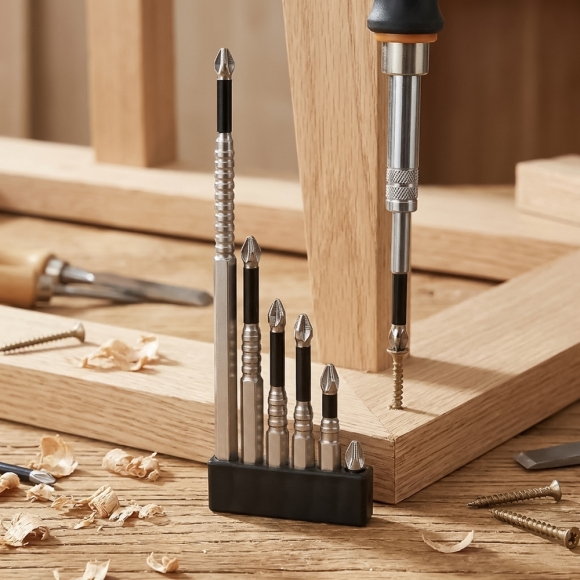 공구존 십자 드라이버 비트 6종 세트