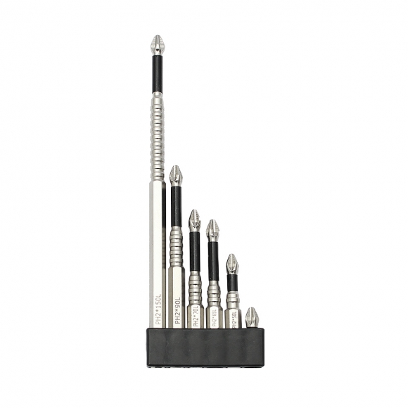 공구존 십자 드라이버 비트 6종 세트