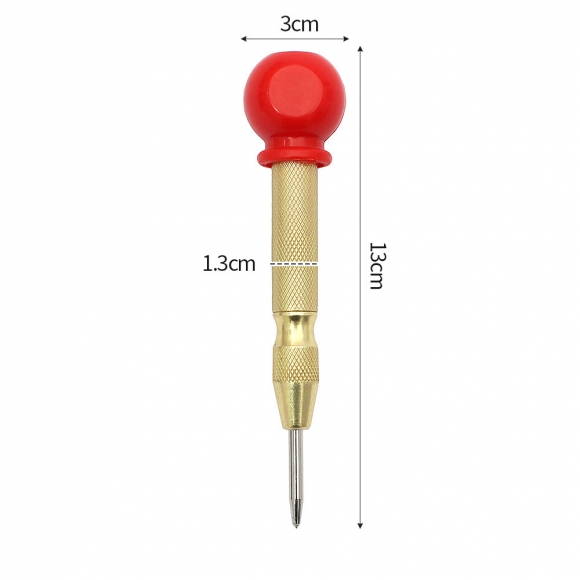 스프링 자동 센터 펀치 B-1(골드)