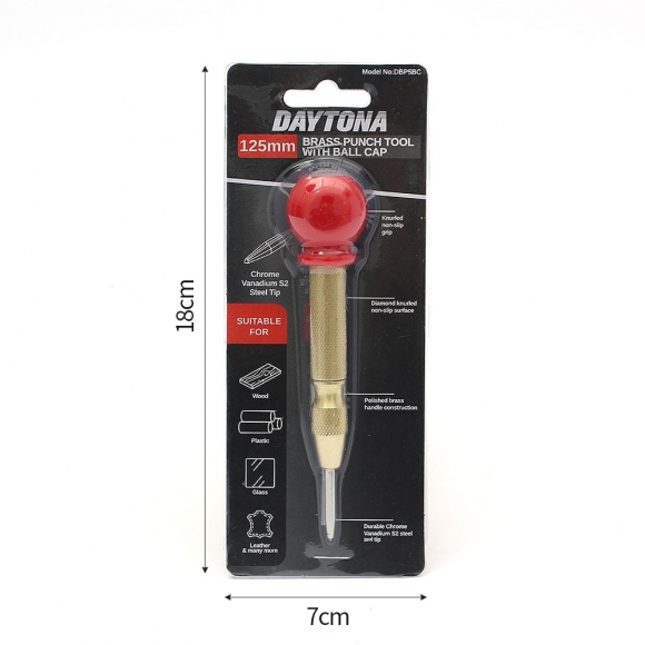 스프링 자동 센터 펀치 B-1(골드)