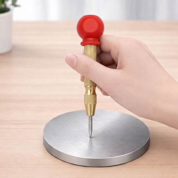 스프링 자동 센터 펀치 B-1(골드)