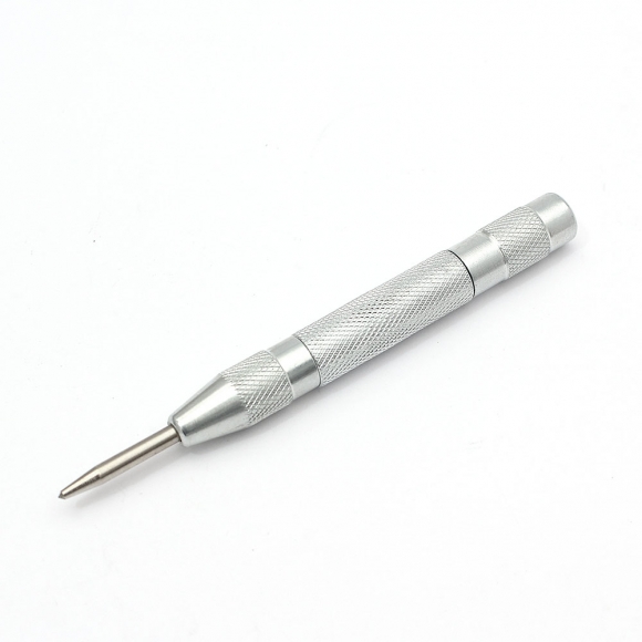 스프링 자동 센터 펀치 C-2(실버)