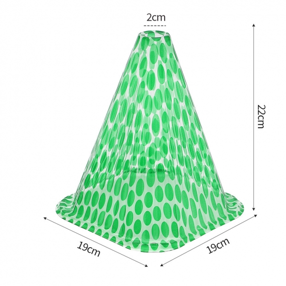 쑥쑥 식물 모종 보호 커버 20p세트(22cm) (그린 도트)