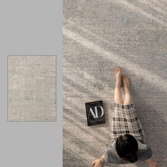 홈테리어 이지케어 양모 힐링 러그E-2(200cm*290cm)(색상)