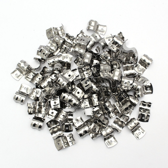 [영달철물] 스텐 반새들 케이블 클램프 100개(16mm)