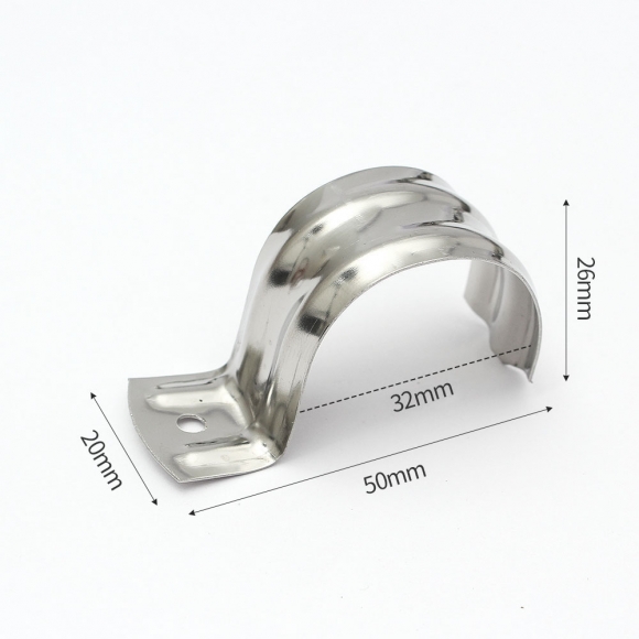 [영달철물] 스텐 반새들 케이블 클램프 100개(32mm)
