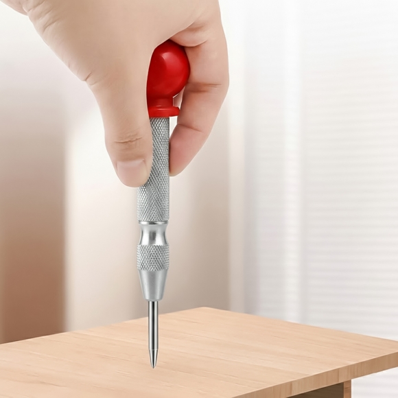 스프링 자동 센터 펀치 B-1(실버)