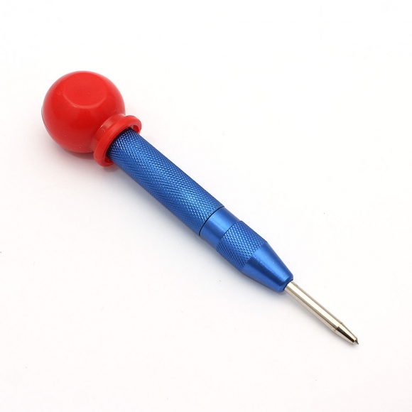 스프링 자동 센터 펀치 B-2(블루)