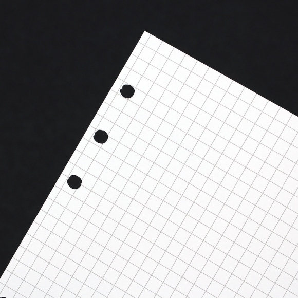 채움 6공 모눈 다이어리 속지 180매(A6)