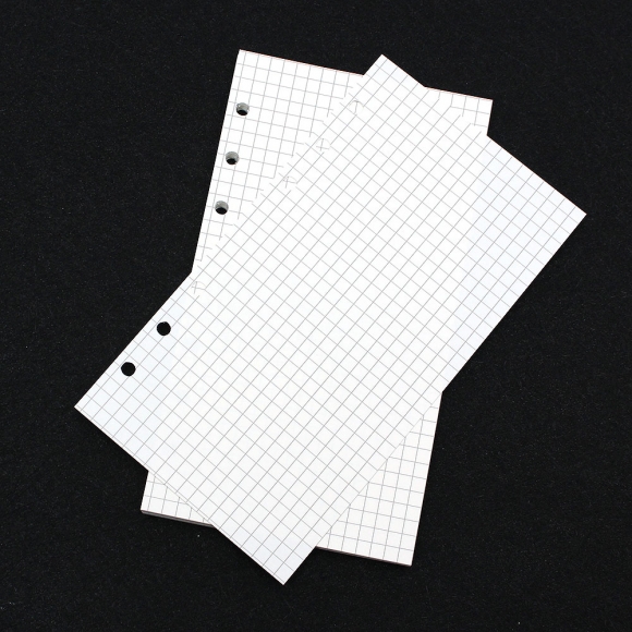 채움 6공 모눈 다이어리 속지 180매(A6)