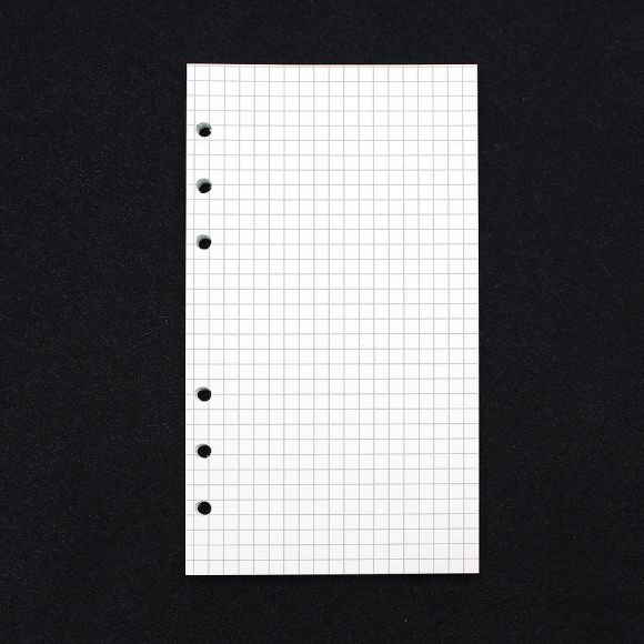 채움 6공 모눈 다이어리 속지 180매(A6)