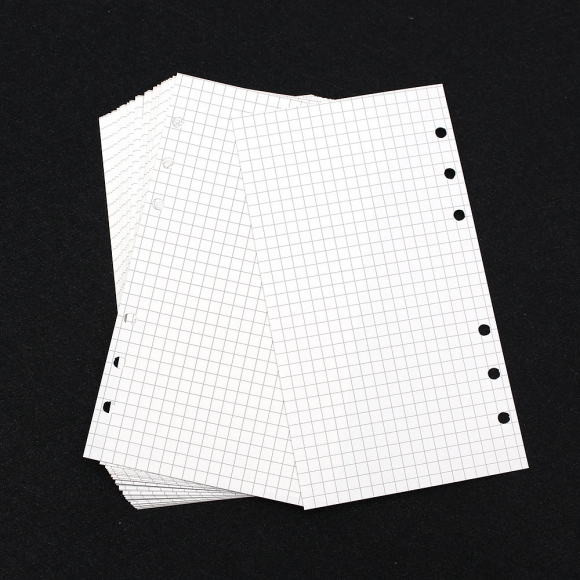 채움 6공 모눈 다이어리 속지 180매(A6)