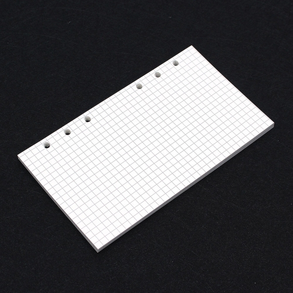 채움 6공 모눈 다이어리 속지 180매(A6)