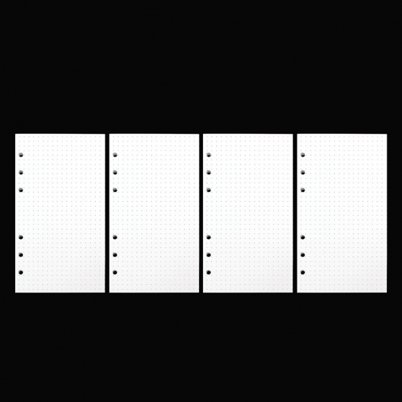 채움 6공 도트 다이어리 속지 1805매(A6)