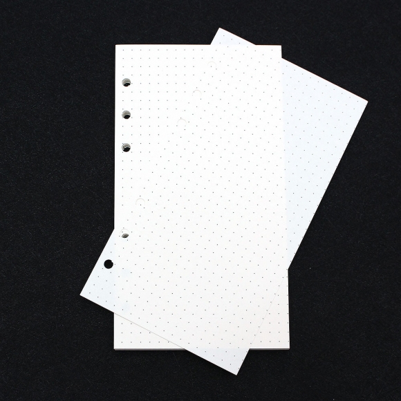 채움 6공 도트 다이어리 속지 1805매(A6)