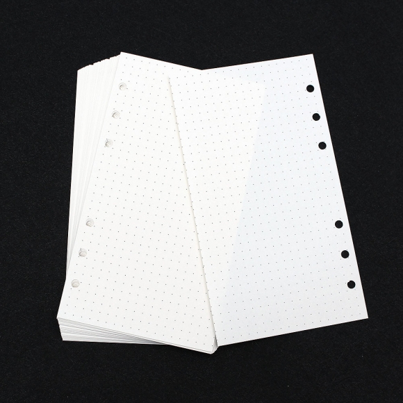 채움 6공 도트 다이어리 속지 1805매(A6)