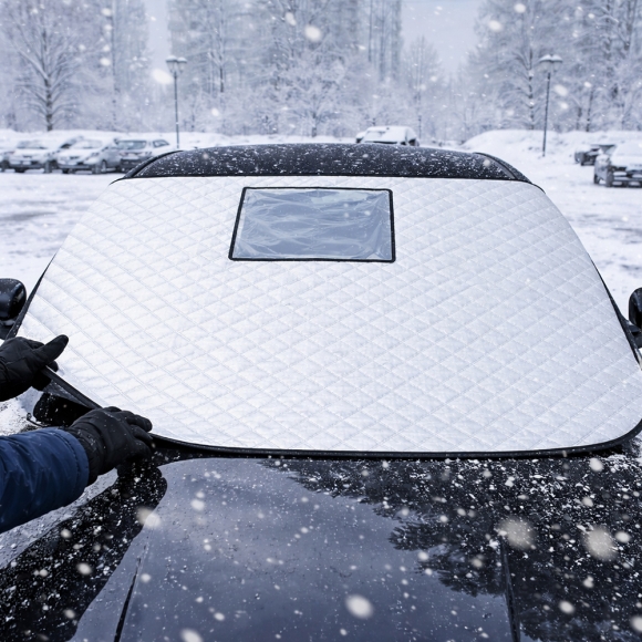 자동차 앞유리 성에 햇빛차단 커버