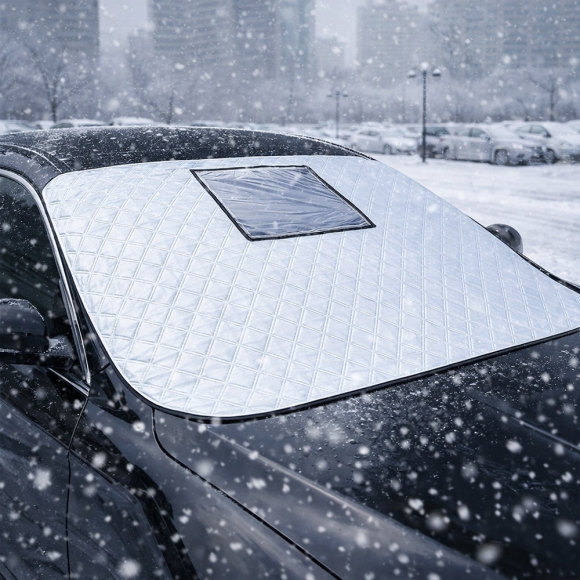 자동차 앞유리 성에 햇빛차단 커버