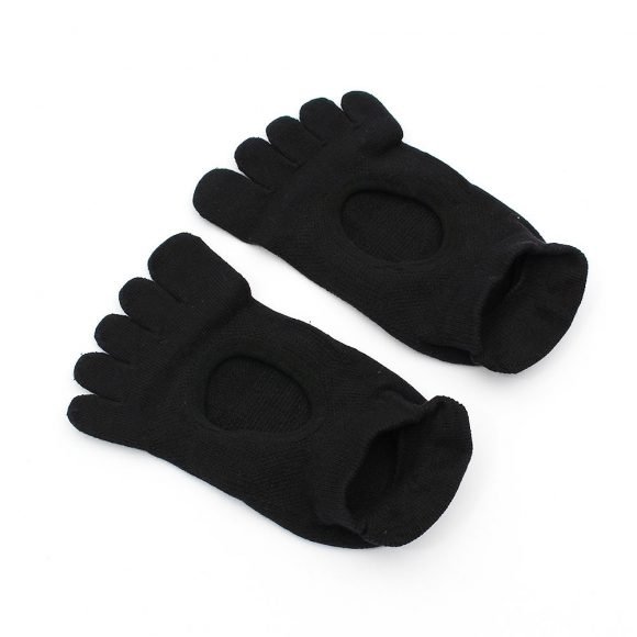 핏코어 메쉬 필라테스 토삭스 2켤레(블랙)