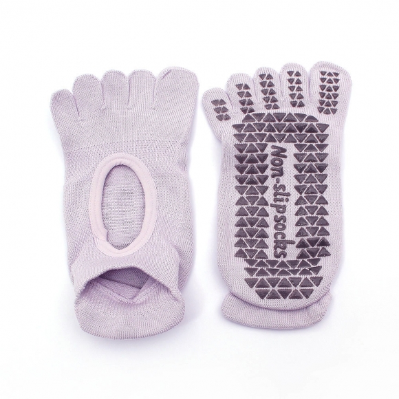 핏코어 메쉬 필라테스 토삭스 2켤레(퍼플)