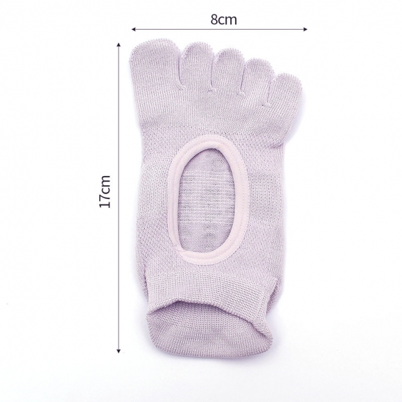 핏코어 메쉬 필라테스 토삭스 2켤레(퍼플)