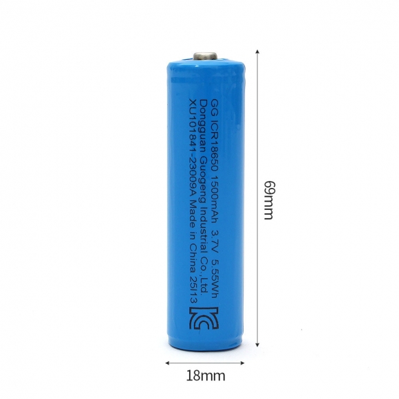 라이트셀 18650 배터리 1500mAh 2p세트