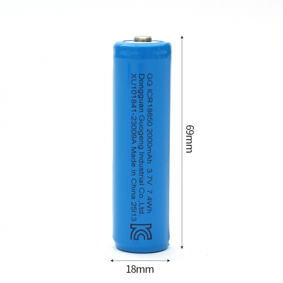 라이트셀 18650 배터리 2000mAh 2p세트