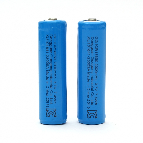 라이트셀 18650 배터리 2000mAh 2p세트