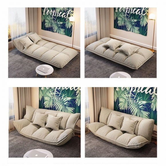 공간활용 5단 각도 조절 소파베드(160cm)(색상)