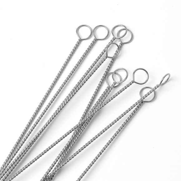 304 스텐 빨대 세척솔 10p세트(24cm)