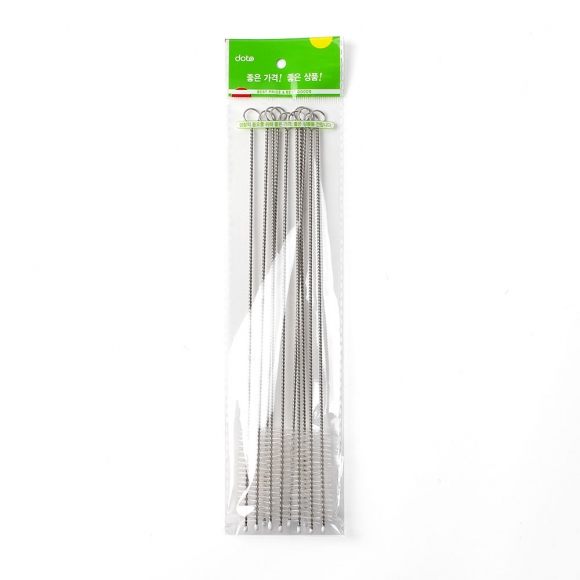 304 스텐 빨대 세척솔 10p세트(24cm)