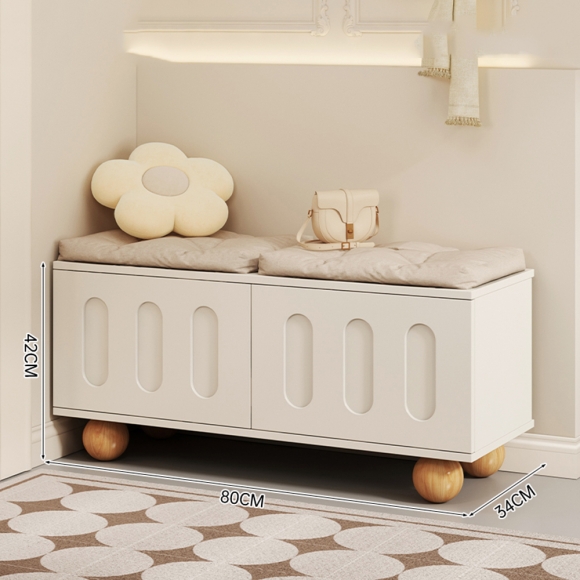 현관 벤치 수납형 공간활용 신발장 의자B-1(80cm)(색상)