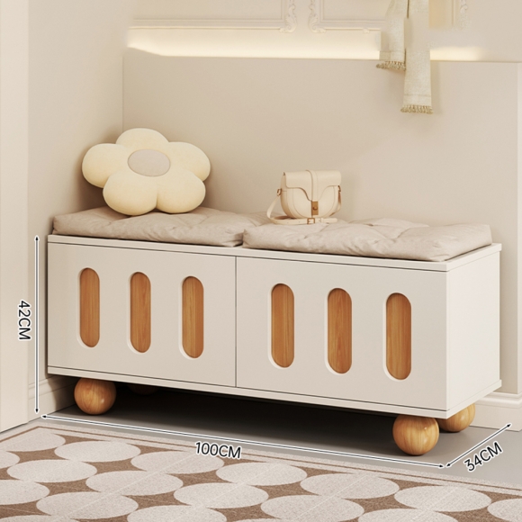 현관 벤치 수납형 공간활용 신발장 의자B-2(100cm)(색상)