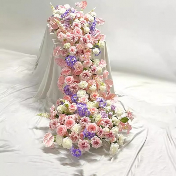 인테리어 파티 행사 테이블 조화 꽃장식F-1(150cm)