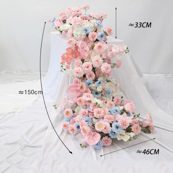 인테리어 파티 행사 테이블 조화 꽃장식G-1(150cm)