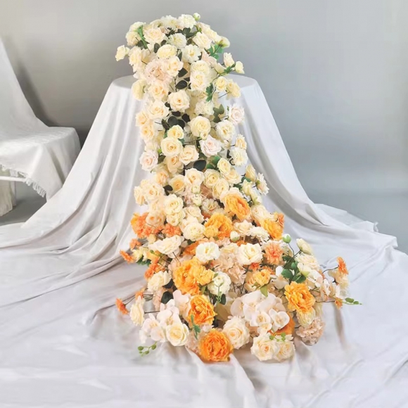 인테리어 파티 행사 테이블 조화 꽃장식V-1(150cm)