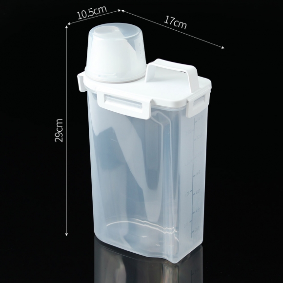 [쿠킹홈] 프레시락 도어포켓 잡곡통(2.5L)