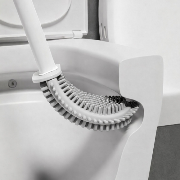 청결생활 실리콘 변기솔 2종 세트(화이트)