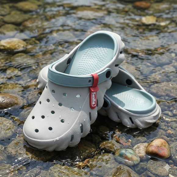 썸머 아쿠아 샌들 슬리퍼(265~270mm) (그레이)