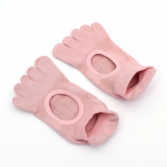 핏코어 메쉬 필라테스 토삭스 2켤레(핑크)