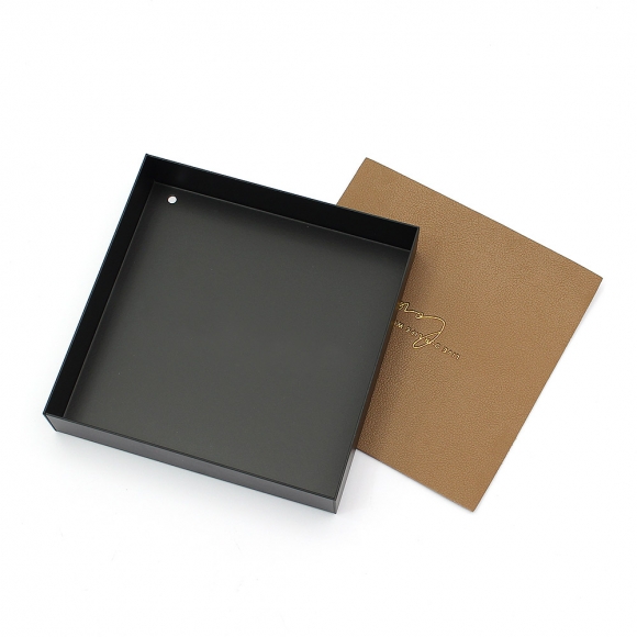 럭셔리 블랙 소품트레이(12.7x12.7cm)