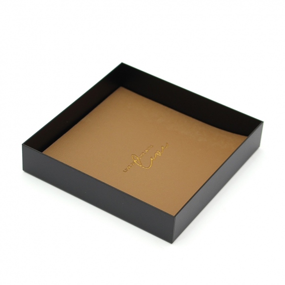 럭셔리 블랙 소품트레이(12.7x12.7cm)