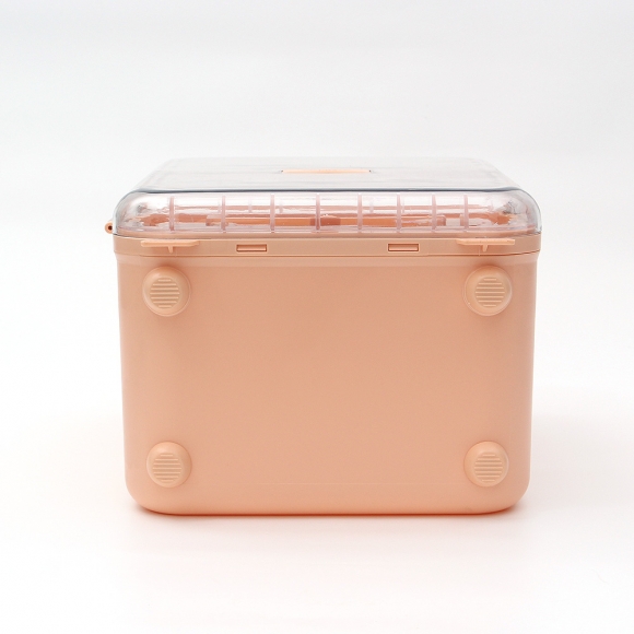 베니티 화장품 정리함(핑크)