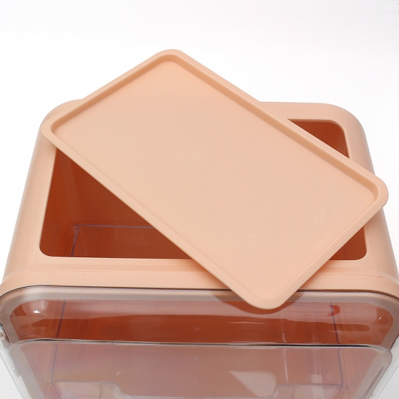 베니티 화장품 정리함(핑크)