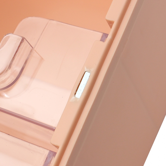 베니티 화장품 정리함(핑크)