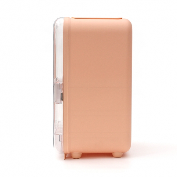 베니티 화장품 정리함(핑크)