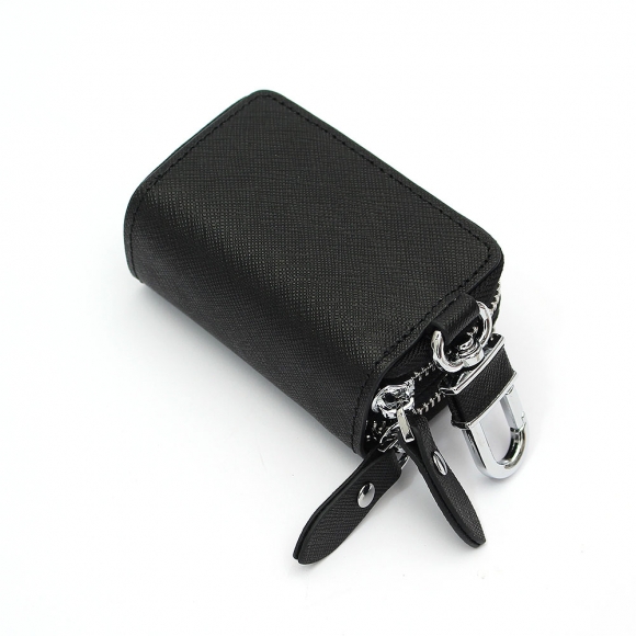 키모아 더블포켓 키홀더 지갑(블랙)