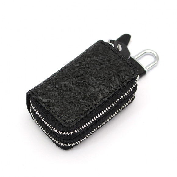 키모아 더블포켓 키홀더 지갑(블랙)